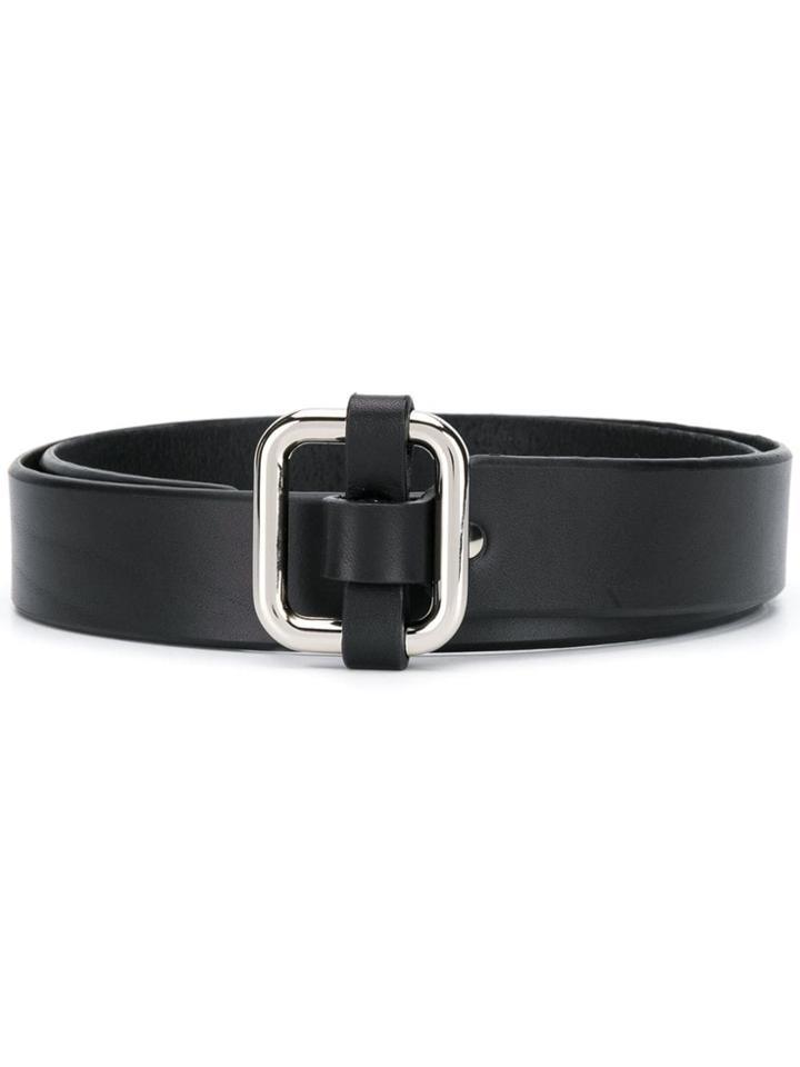 Neil Barrett Slide Buckle Belt - Black