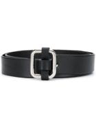 Neil Barrett Slide Buckle Belt - Black