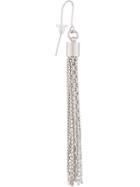 Mm6 Maison Margiela Tassel Earrings - Silver