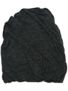 Forme D'expression Twisted Beanie Hat, Adult Unisex, Grey, Wool