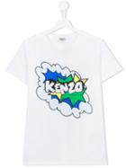 Kenzo Kids - Logo Print T-shirt - Kids - Cotton - 16 Yrs, Boy's, White