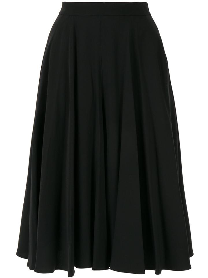 Shanghai Tang A-line Mid-length Culottes - Black