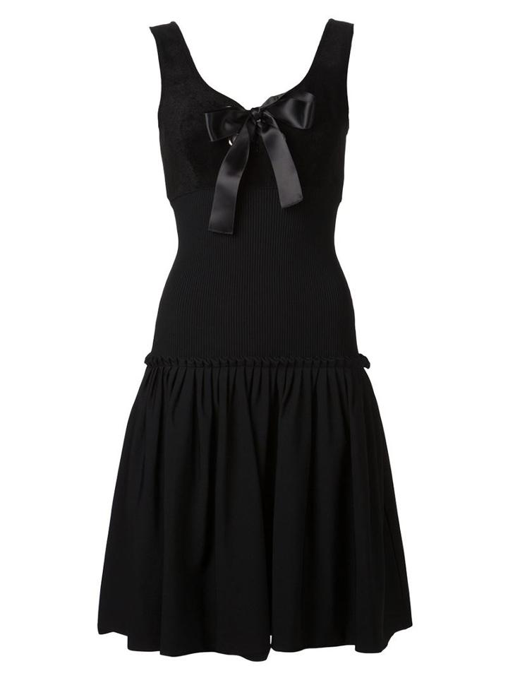 Alexander Mcqueen Bow Embellished Dress