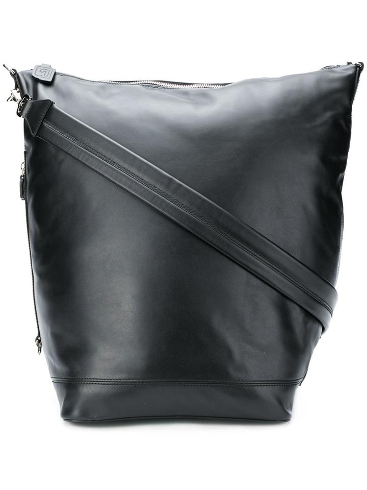 Paco Rabanne Flight Hobo Tote Bag - Black