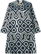 Antonio Marras Geometric Print Coat