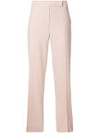 Max Mara Stretch Skinny Trousers - Pink & Purple