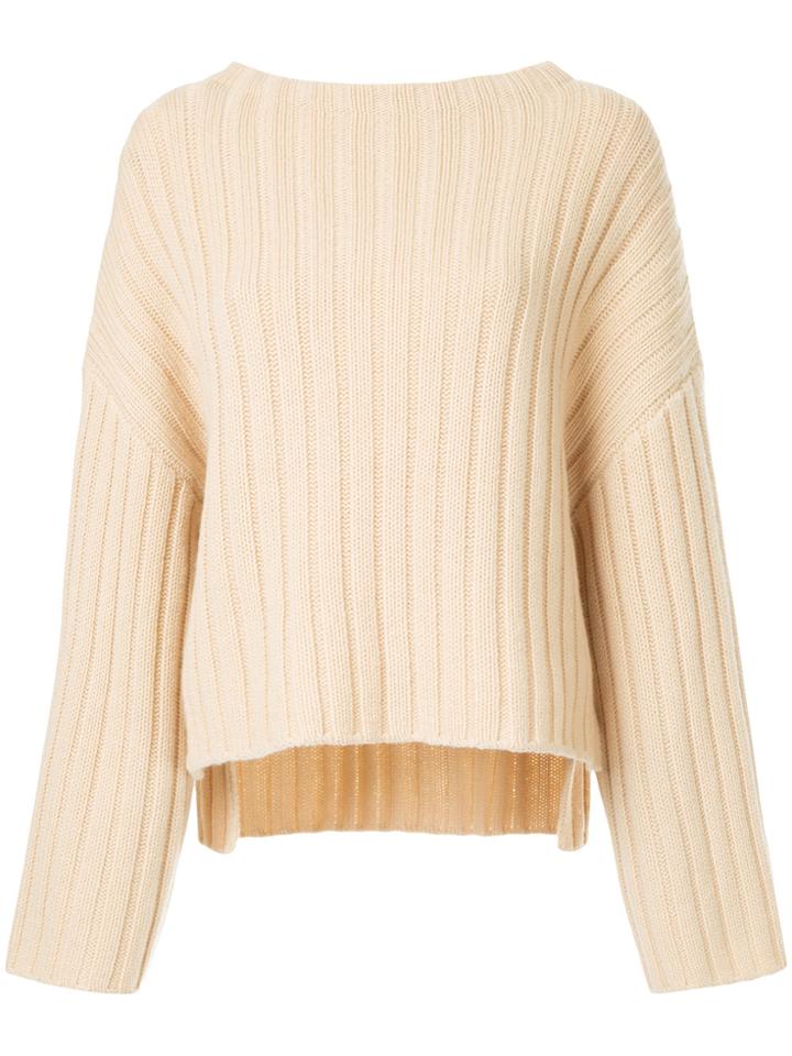Estnation Ribbed Jumper - Nude & Neutrals