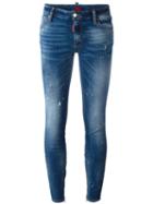 Dsquared2 Twiggy Skinny Jeans, Women's, Size: 44, Blue, Cotton/polyester/spandex/elastane