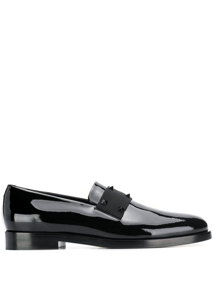 Valentino Slip-on Classic Loafers - Black
