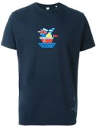 Aspesi Sailor Print T-shirt - Blue