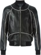 Les Hommes Contrast Piped Seam Jacket