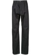 Fumito Ganryu Straight-cut Trousers - Black