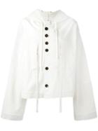 Damir Doma 'camilleri' Jacket, Men's, White, Cotton/polyamide/virgin Wool