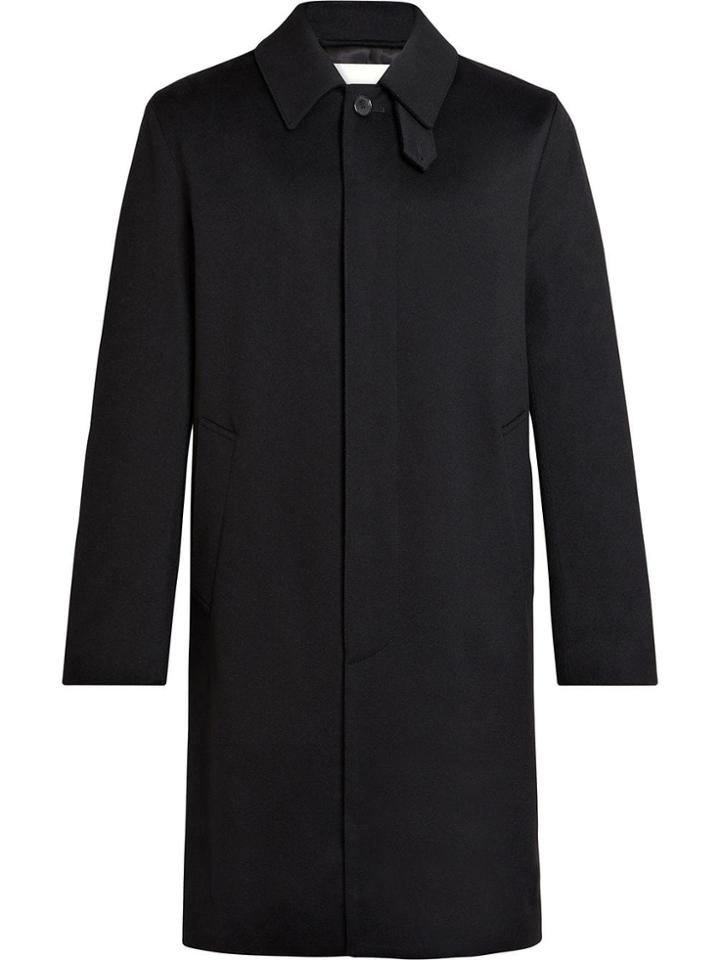 Mackintosh Black Storm System Wool 3/4 Coat Gm-001f