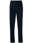 Fabiana Filippi Colour Block Slim-fit Trousers - Blue