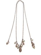 Samira13 Tahitan Pearl And Pave Diamond Encrusted Necklace, Women's, Black