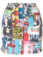 Ground Zero Printed Mini Skirt - Multicolour