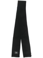 Billionaire Fine Knit Scarf - Black