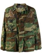 John Richmond Camouflage Shirt Jacket