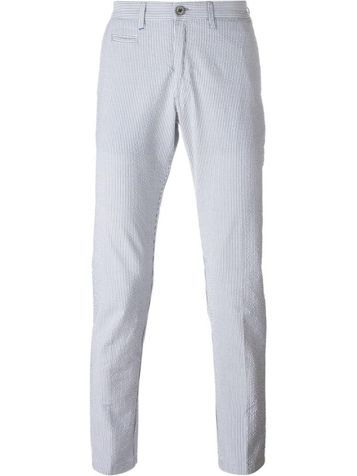 Re-hash Classic Chinos, Men's, Size: 36, Blue, Cotton/spandex/elastane