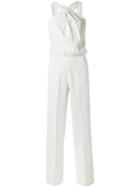 Egrey Sleeveless Jumpsuit, Women's, Size: 36, White, Polyester