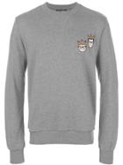 Dolce & Gabbana Stylists Patch Sweatshirt - Grey