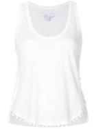 Derek Lam 10 Crosby Pom Pom Trim Tank Top