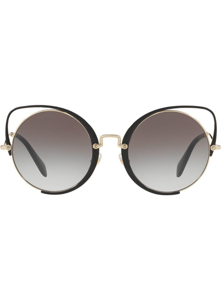 Miu Miu Eyewear Scenique Croisière '18 Sunglasses - Black