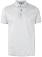 Canali Classic Polo Shirt, Men's, Size: 54, Grey, Cotton