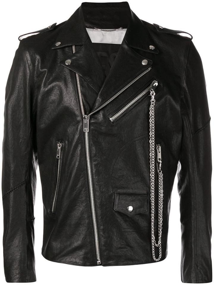 Diesel Classic Biker Jacket - Black