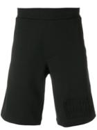 Armani Exchange Plain Bermuda Shorts - Black