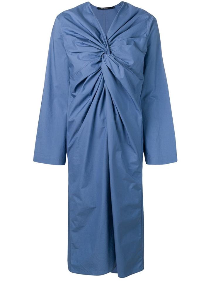 Sofie D'hoore Twisted Shift Dress - Blue