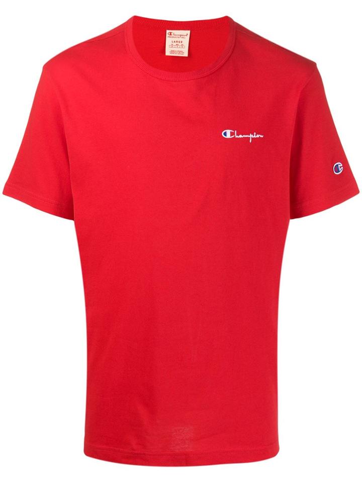 Champion Contrast Logo T-shirt - Red