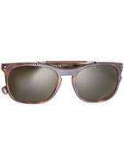 Burberry Top Bar Square Frame Sunglasses - Brown