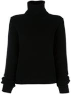 Paul Smith Roll Neck Jumper, Women's, Size: Medium, Black, Cashmere