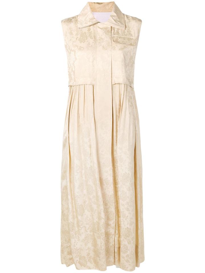 Golden Goose Deluxe Brand Jacquard Shirt Dress - Neutrals