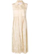 Golden Goose Deluxe Brand Jacquard Shirt Dress - Neutrals