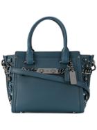 Coach Swagger 21 Tote Bag - Blue