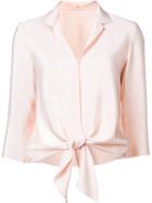 Peter Cohen Drape Collar Blouse