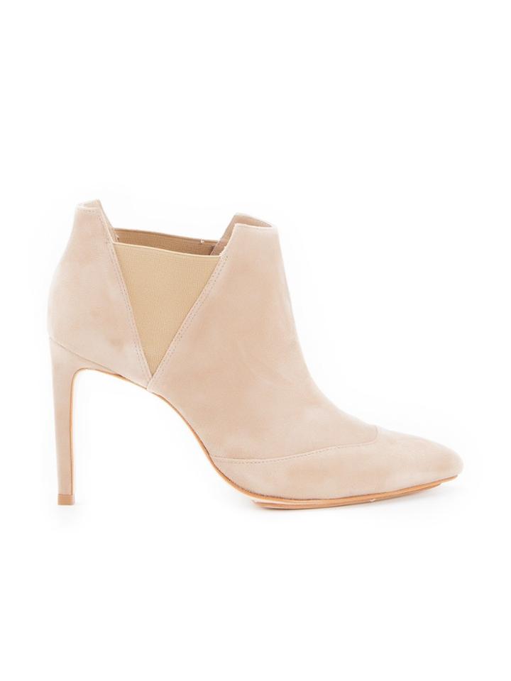 Sarah Chofakian High Heels Ankle Boot - Nude & Neutrals