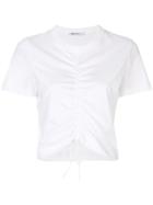 T By Alexander Wang Ruched Front T-shirt - White