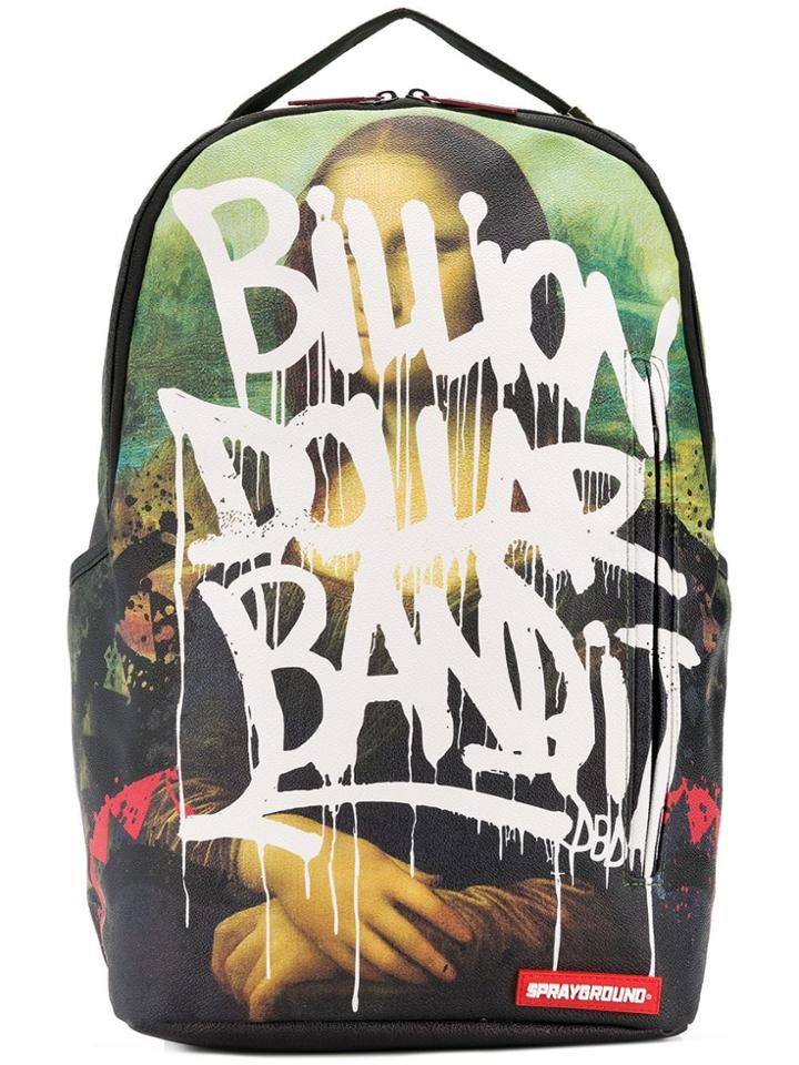 Sprayground Mona Lisa Backpack - Black