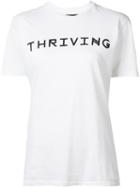 Baja East 'thriving' T-shirt, Women's, Size: 0, White, Cotton