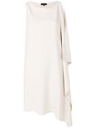 Antonelli Draped Dress - Nude & Neutrals