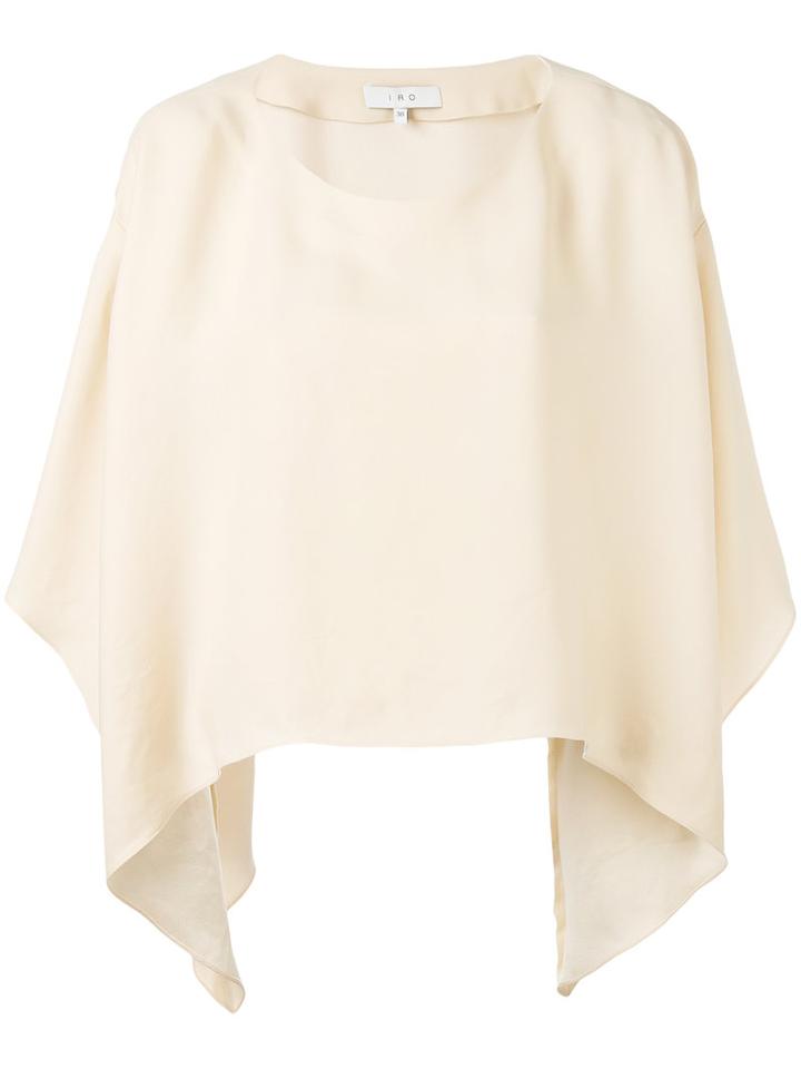 Iro - Lorette Blouse - Women - Polyester - 40, Women's, Nude/neutrals, Polyester