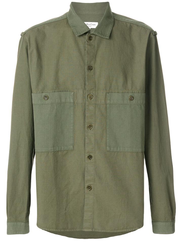 Ymc Savage Shirt - Green