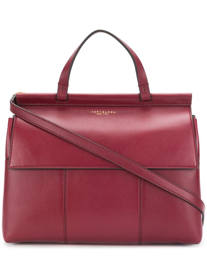 Tory Burch T Satchel - Red