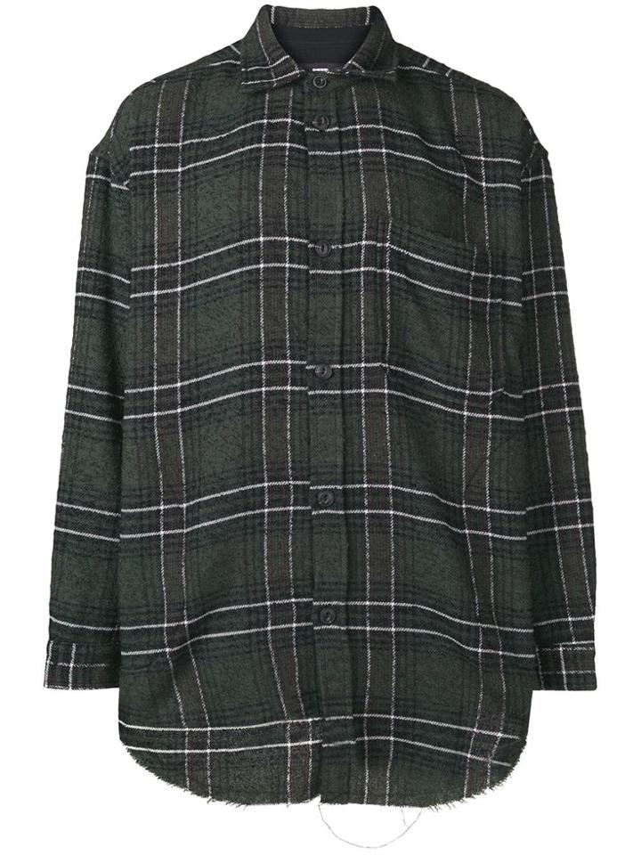 Diesel S-taro Checked Shirt - Green