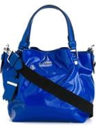 Tod's Small 'flower' Tote, Women's, Blue
