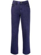 Marc Jacobs The Turn Up Jeans - Purple